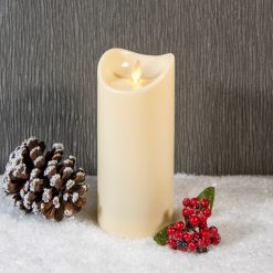 Budget ???? Festive Decorations 22.5cm Large Magic Moving Realistic Flame Candle ????