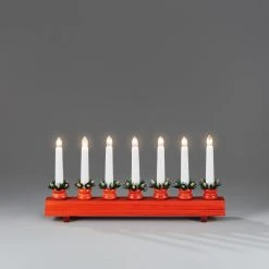 Discount 💯 Konstsmide 7 Bulb Red Window Welcome Light 👍