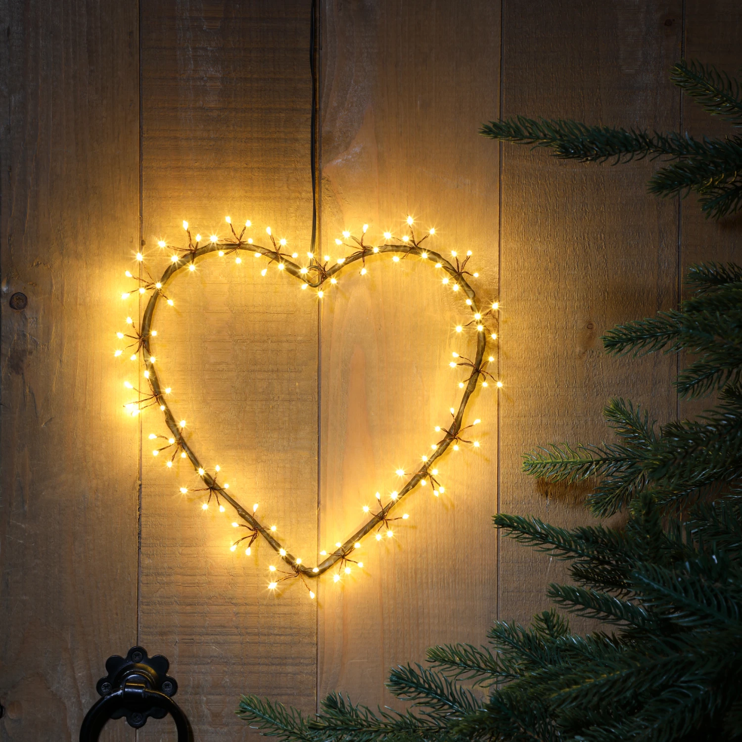 Buy βοΈ Noma 25cm Antique White Cluster Light Heart With 120 LEDs π 2 Buy βοΈ Noma 25cm Antique White Cluster Light Heart With 120 LEDs π - Image 2