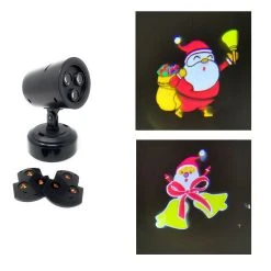 Best Sale 👏 Lumineo Indoor Santa Design Battery Operated Projector With Music 😍