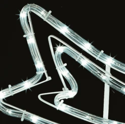 Buy 🌟 Premier 116cm LED Shooting Star Silhouette With Twinkle Rope Light 🧨 -UK Christmas World shop 16052 75157 done 2