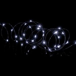 Cheapest ???? Premier 50 White Multi Action LED Pin Wire Battery Powered MicroBrights ???? 7 Cheapest ???? Premier 50 White Multi Action LED Pin Wire Battery Powered MicroBrights ???? -UK Christmas World shop 16079