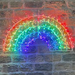 Wholesale ???? Premier 1.2m Rainbow Sparkle Outdoor ???? Christmas Light With 576 LEDs ❤️