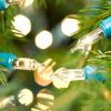 Promo ???? Noma 120 Classic Traditional Clear Mini String Fairy Lights With Green Cable ????