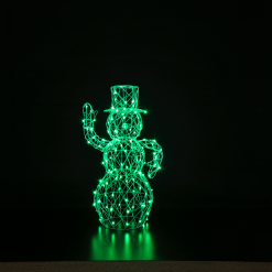 New ???? Noma 1m White Rattan Dickensian Snowman With 120 Colour Changeable With 120 LED's ???? -UK Christmas World shop 2521020 2 highres 900699