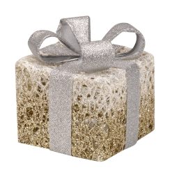 Buy ⭐ Three Kings Set Of 3 Pre Lit Gold Sparkly ???? Christmas Parcels ✔️ -UK Christmas World shop 2532016 SparklyFauxGiftBoxes Gold Cutout 2 900165