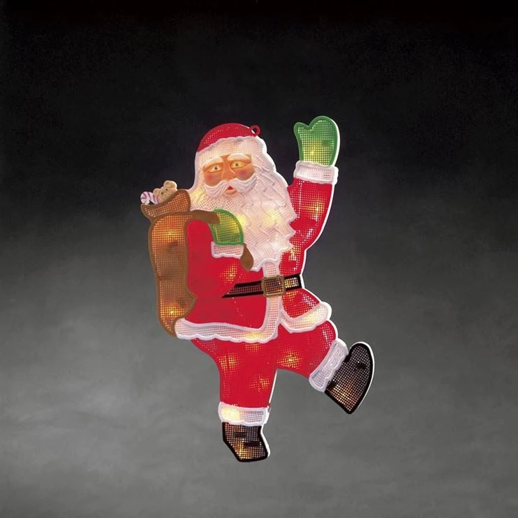 Promo π Konstsmide LED Santa With Presents Silhouette Window Display π 1 Promo π Konstsmide LED Santa With Presents Silhouette Window Display π