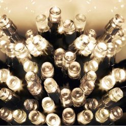 Brand new ???? Premier 200 Warm White Multi Action Battery Powered LED Lights With Timer ???? -UK Christmas World shop 3106