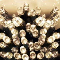 Brand new π Premier 200 Warm White Multi Action Battery Powered LED Lights With Timer π 5 Brand new π Premier 200 Warm White Multi Action Battery Powered LED Lights With Timer π -UK Christmas World shop 3106