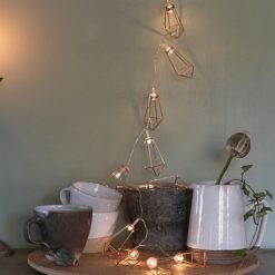 Deals ???? Konstsmide Set Of 10 Copper Metal Warm White Geo Lights ????