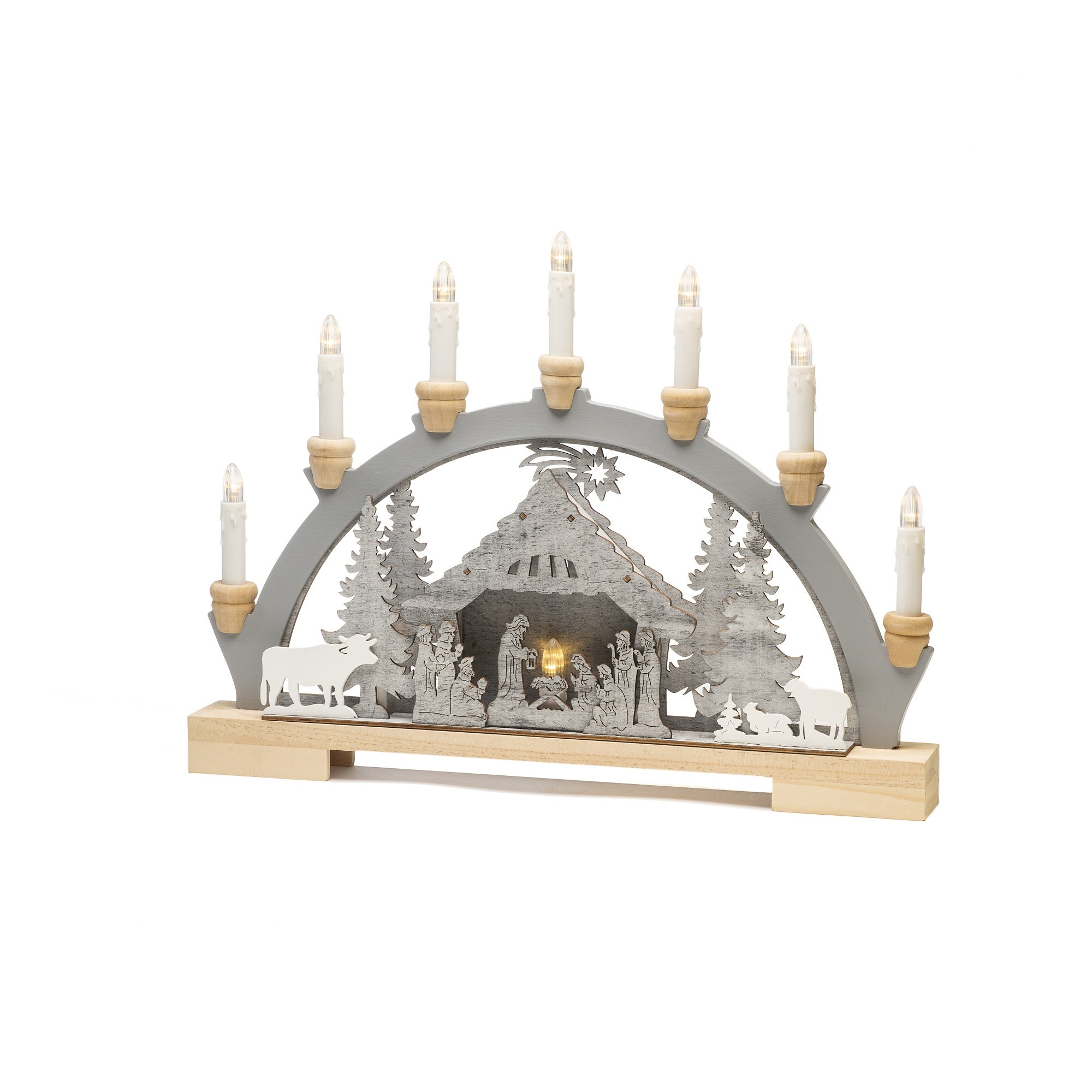 Christmas Nativity Wooden Silhouette Candle Bridge Top 10 ???? Konstsmide ???? Christmas Nativity Wooden Silhouette Candle Bridge ???? -UK Christmas World shop 3261 320.I.1.0