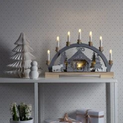 Top 10 🥰 Konstsmide 🔔 Christmas Nativity Wooden Silhouette Candle Bridge 🌟