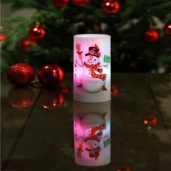 Buy 🥰 Noma Snowman LED Candle Ceiling Projector 👏 -UK Christmas World shop 3719374 900716