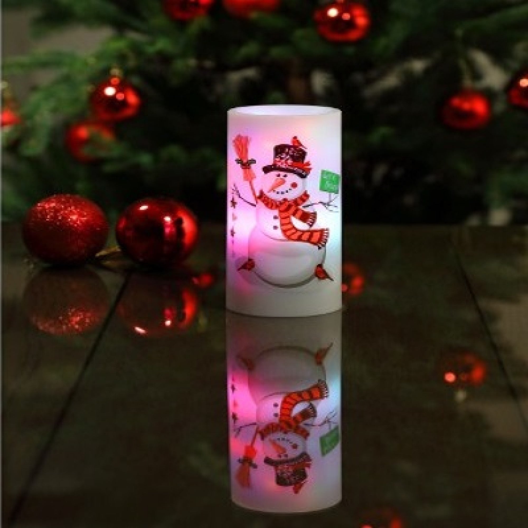 Snowman LED Candle Ceiling Projector Buy ???? Noma Snowman LED Candle Ceiling Projector ???? -UK Christmas World shop 3719374 900716