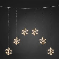 Best deal 𧨠Konstsmide 6 Warm White LED Acrylic Curtain Snowflake Window Lights π₯ 6 Best deal 𧨠Konstsmide 6 Warm White LED Acrylic Curtain Snowflake Window Lights π₯ -UK Christmas World shop 4044 103.P.1.0 900537 2