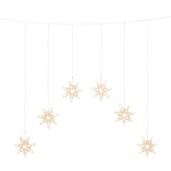 Outlet ???? Konstsmide 6 Warm White LED Acrylic Curtain Star Window Lights ???? 2 Outlet ???? Konstsmide 6 Warm White LED Acrylic Curtain Star Window Lights ???? -UK Christmas World shop 4045 103.I.1.0 900538 1