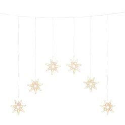 Outlet 𧨠Konstsmide 6 Warm White LED Acrylic Curtain Star Window Lights π₯° 6 Outlet 𧨠Konstsmide 6 Warm White LED Acrylic Curtain Star Window Lights π₯° -UK Christmas World shop 4045 103.I.1.0 900538 1