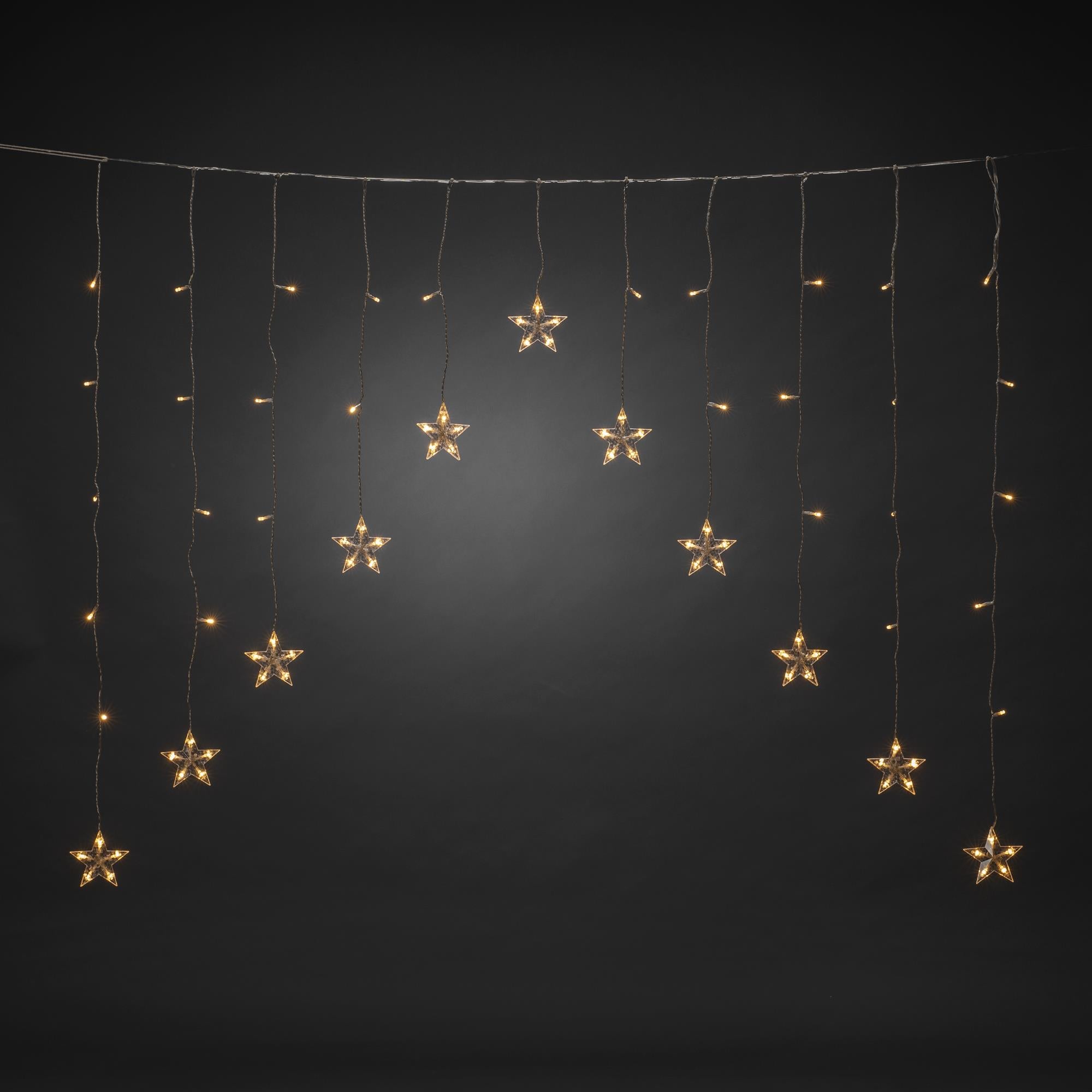 12 Stars V Curtain Window Light with 85 Warm White LEDs Brand new ???? Festive 12 Stars V Curtain Window Light With 85 Warm White LEDs ⭐ -UK Christmas World shop 4047 103.P.1.0 Copy