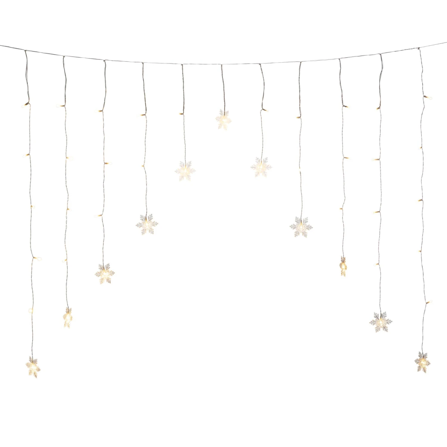 Promo π Konstsmide 1.4m Hanging Snowflake Warm White LED Curtain Window Light π₯ 3 Promo π Konstsmide 1.4m Hanging Snowflake Warm White LED Curtain Window Light π₯ - Image 3