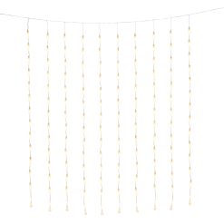 Hot Sale ???? Konstsmide 1.2m Crystal Drops Curtain Window Light With 140 Warm White LEDs ❤️ -UK Christmas World shop 4051 103.I.1.0 Copy