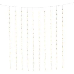 Hot Sale 👍 Konstsmide 1.2m Crystal Drops Curtain Window Light With 140 Warm White LEDs ❤️ -UK Christmas World shop 4051 103.I.1.0 Copy