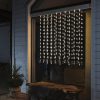 Hot Sale ???? Konstsmide 1.2m Crystal Drops Curtain Window Light With 140 Warm White LEDs ❤️