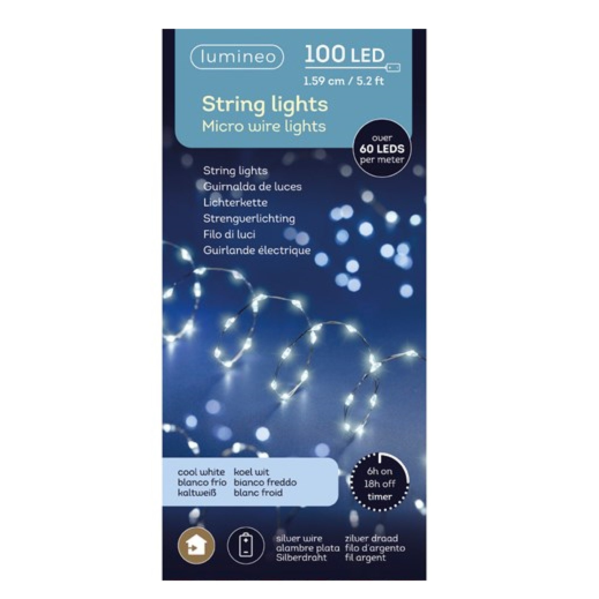 Cheapest ???? Kaemingk 100 Cool White LED Pin Wire Battery Powered MicroBrights ✔️ 2 Cheapest ???? Kaemingk 100 Cool White LED Pin Wire Battery Powered MicroBrights ✔️ - Image 2