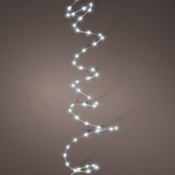 Cheapest ???? Kaemingk 100 Cool White LED Pin Wire Battery Powered MicroBrights ✔️