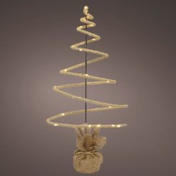 Coupon ???? Kaemingk LED Lit ❄ Christmas Tree With Burlap Base ????