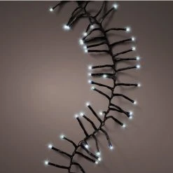 Coupon ⭐ Kaemingk 600 Battery Powered Cool White Multi Action Cluster LED Lights 🧨