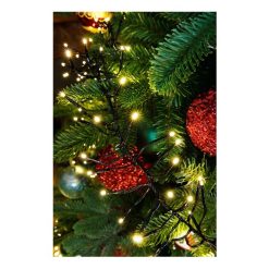 Coupon ???? Kaemingk 600 Battery Powered Warm White Multi Action Cluster LED Lights ???? -UK Christmas World shop 497278 900406 1