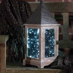 Best deal 😀 Kaemingk 192 Cool White LED Compact Twinkling Outdoor Durawise Battery Lights 🔥