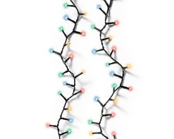 Promo ✔️ Kaemingk 192 Multi Coloured LED Compact Twinkling Outdoor Durawise Battery Lights ???? -UK Christmas World shop 497300s1