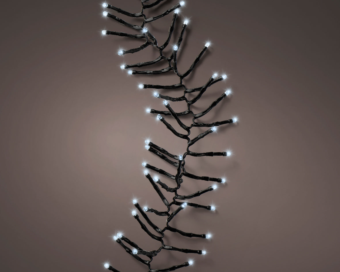 192 Cool White LED Compact Cluster Twinkling Outdoor Durawise Battery Lights Budget ???? Kaemingk 192 Cool White LED Compact Cluster Twinkling Outdoor Durawise Battery Lights ???? -UK Christmas World shop 497304