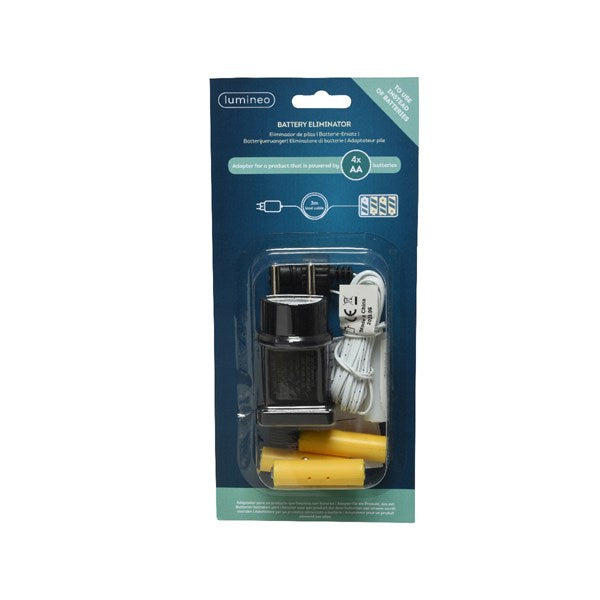 Budget ???? Lumineo 4 X AA Battery Eliminator In 3 Separate Items ???? 1 Budget ???? Lumineo 4 X AA Battery Eliminator In 3 Separate Items ????
