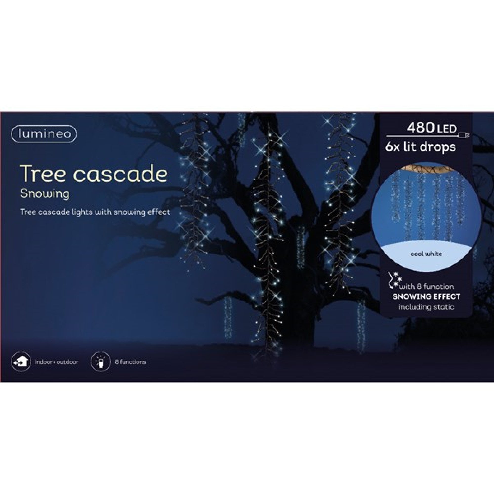 Set of 6 Cascading Cluster Digital Lights with 480 Cool White LEDs Deals ???? Lumineo Set Of 6 Cascading Cluster Digital Lights With 480 Cool White LEDs ???? -UK Christmas World shop 500157 900419