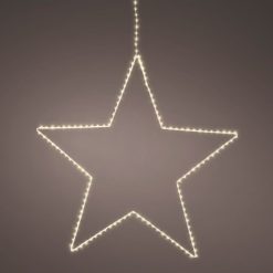 Deals ✨ Lumineo Metal Hanging Star Lit With 130 Warm White LEDs ????