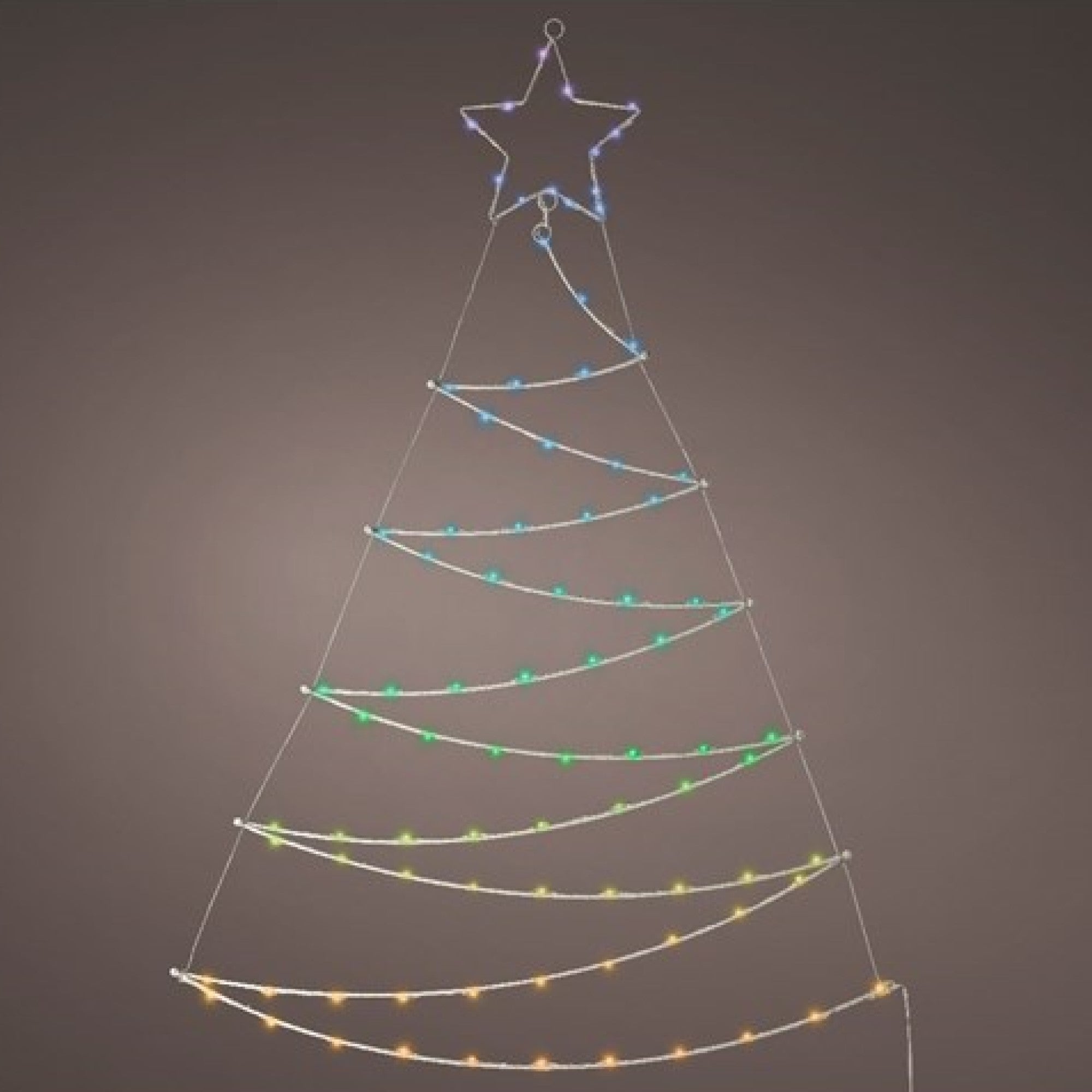 1.1m Micro LED Colour Changing Digital Wall Christmas Tree New ???? Kaemingk 1.1m Micro LED Colour Changing Digital Wall ???? Christmas Tree ???? -UK Christmas World shop 500387 900429