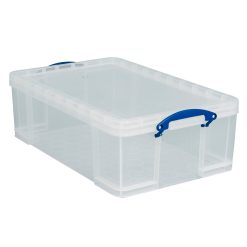 Front Page 4 Cheapest ???? UK ❄ Christmas World 50 Litre Clear Storage Box With Lid ????