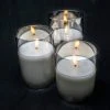 Cheap 🤩 Lumineo Set Of 3 Real Wax Candles In A Tinted Glass Jar 🔥