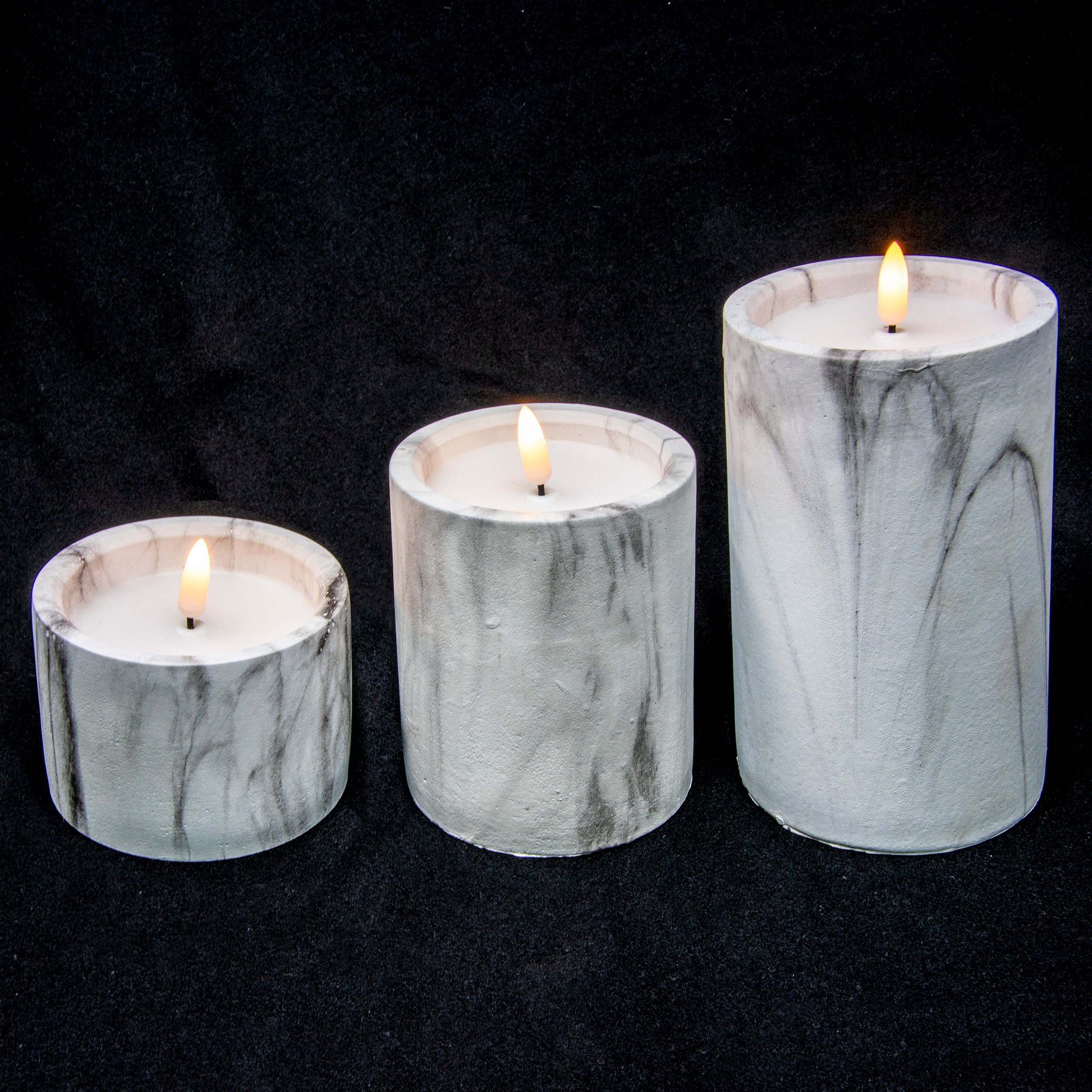Cheap ???? Lumineo Set Of 3 Real Wax Candles In Marble Jars ✔️ 2 Cheap ???? Lumineo Set Of 3 Real Wax Candles In Marble Jars ✔️ - Image 2