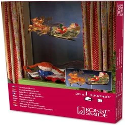Deals 🧨 Konstsmide LED Santa In Sleigh Silhouette Window Display 🌟 -UK Christmas World shop 917NFPF5XCL. AC SL1500 Copy