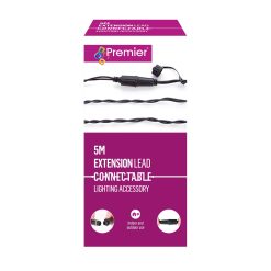 Deals ✔️ 5m Extension Cable For Premier 240V Mains Connectable Lights ✔️