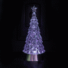 Discount ???? Snowtime Colour Changing LED Crystal ???? Christmas Tree Water Spinner ????