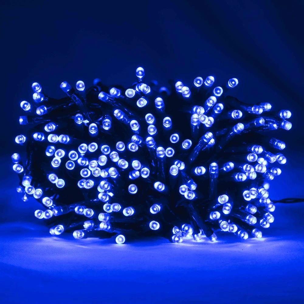 Best Sale β Premier 200 Blue Multi Action Battery Powered LED Lights With Timer π 3 Best Sale β Premier 200 Blue Multi Action Battery Powered LED Lights With Timer π - Image 3