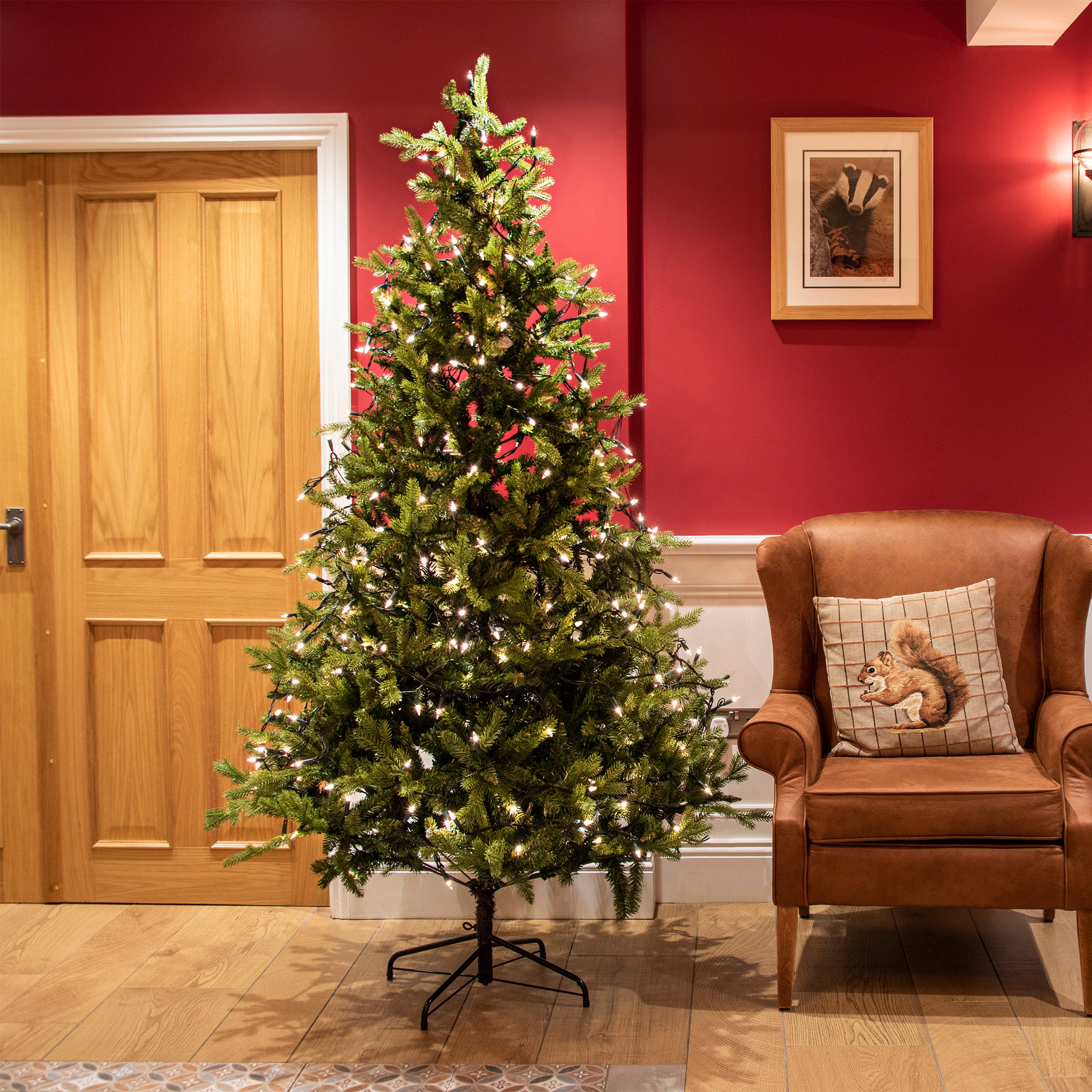 120 Classic Traditional Clear Mini String Fairy Lights with Green Cable Promo ???? Noma 120 Classic Traditional Clear Mini String Fairy Lights With Green Cable ???? -UK Christmas World shop FairyLightsWhite sq