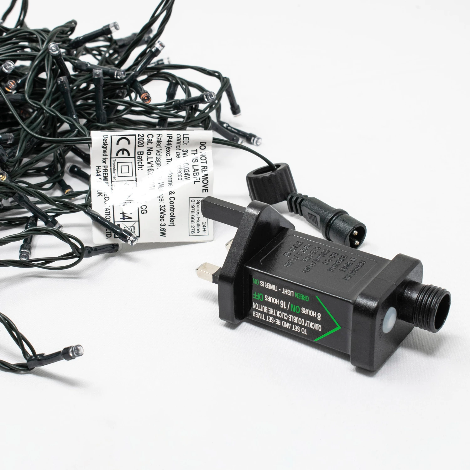 Outlet π Premier 1000 Warm White Supabrights Multi Action LED String Lights With Timer β 4 Outlet π Premier 1000 Warm White Supabrights Multi Action LED String Lights With Timer β - Image 4