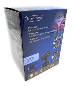 Best Sale 👏 Lumineo Indoor Santa Design Battery Operated Projector With Music 😍 -UK Christmas World shop IMG 0357