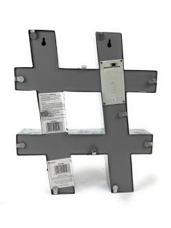 Promo ???? Festive Retro Lit Hashtag Sign Battery Powered ???? -UK Christmas World shop IMG 9947