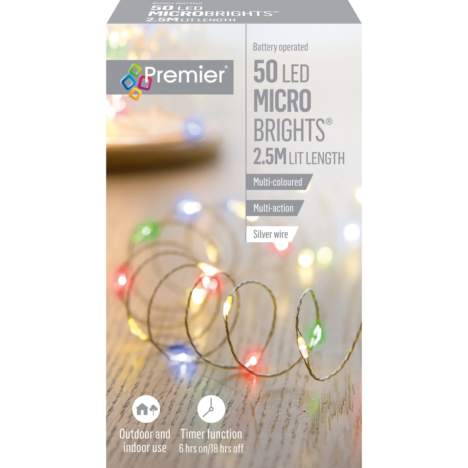 Cheap β Premier 50 Multi Coloured Multi Action LED Pin Wire Battery Powered MicroBrights π 2 Cheap β Premier 50 Multi Coloured Multi Action LED Pin Wire Battery Powered MicroBrights π - Image 2